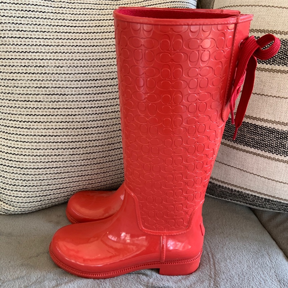 Coach rainboots